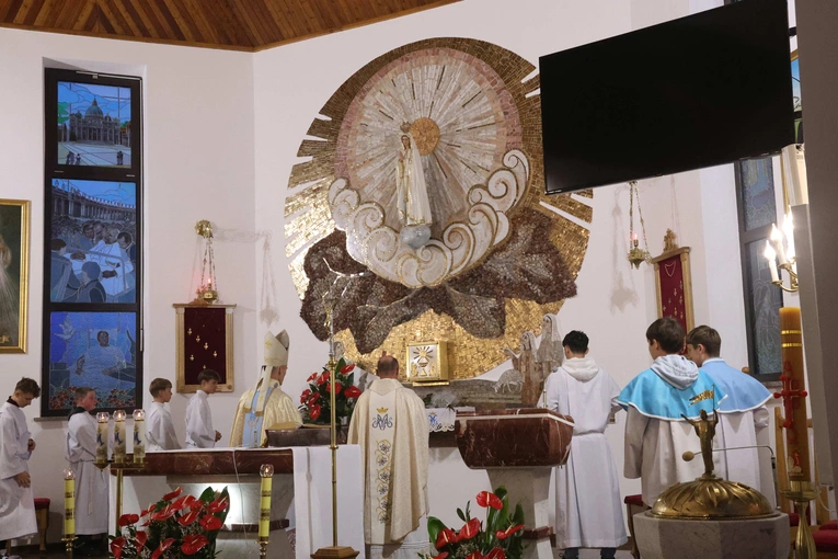 Poświęcenie kościoła po remoncie
