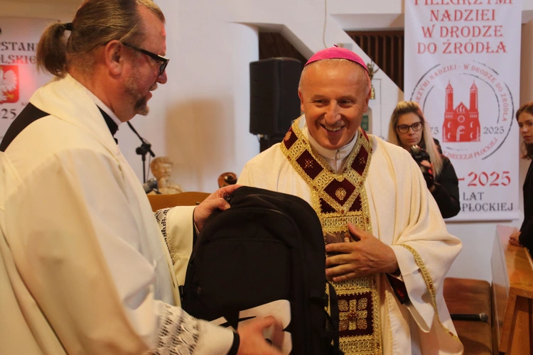 Lucień. Poświęcenie figury św. Kazimierza