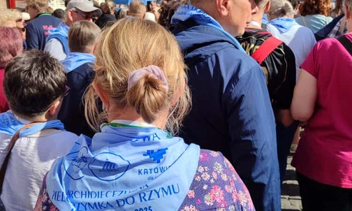 Rzym. Kolejna grupa wiernych dołączyła do archidiecezjalnej jubileuszowej pielgrzymki