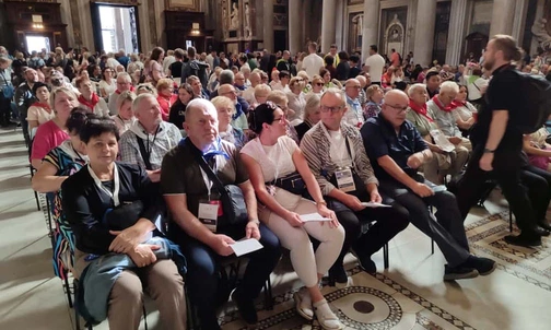 Rzym. Kolejna grupa wiernych dołączyła do archidiecezjalnej jubileuszowej pielgrzymki