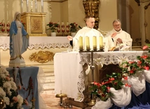Mszy św. przewodniczył ks. Krzysztof Bochniak.