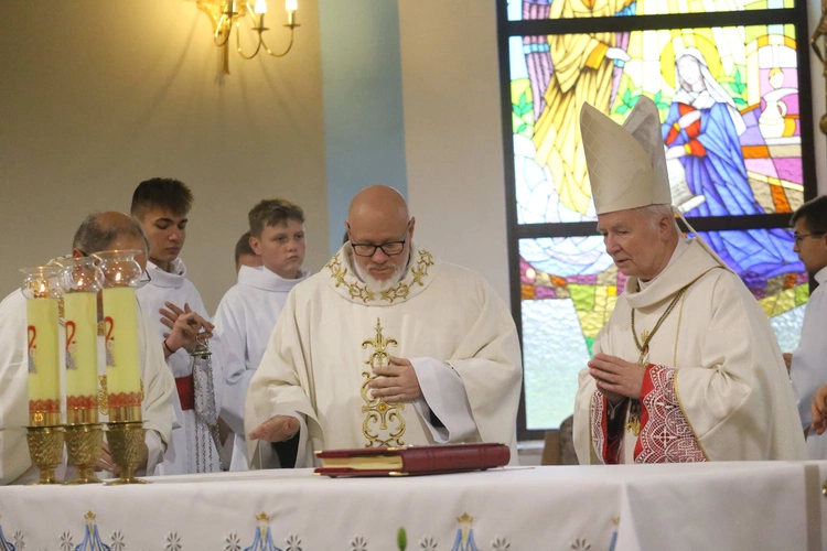 Witraże w Dębowej