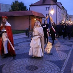 Pielgrzymka mieszkańców Trzebnicy do grobu św. Jadwigi Śląskiej - poświęcenie sztandaru gminy