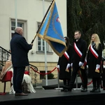 Pielgrzymka mieszkańców Trzebnicy do grobu św. Jadwigi Śląskiej - poświęcenie sztandaru gminy