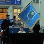 Pielgrzymka mieszkańców Trzebnicy do grobu św. Jadwigi Śląskiej - poświęcenie sztandaru gminy