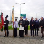 Odsłonięcie i poświęcenie tablicy na rondzie św. Jadwigi Śląskiej