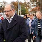 Odsłonięcie i poświęcenie tablicy na rondzie św. Jadwigi Śląskiej