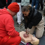 Niecodzienna lekcja pierwszej pomocy na ulicach Zielonej Góry
