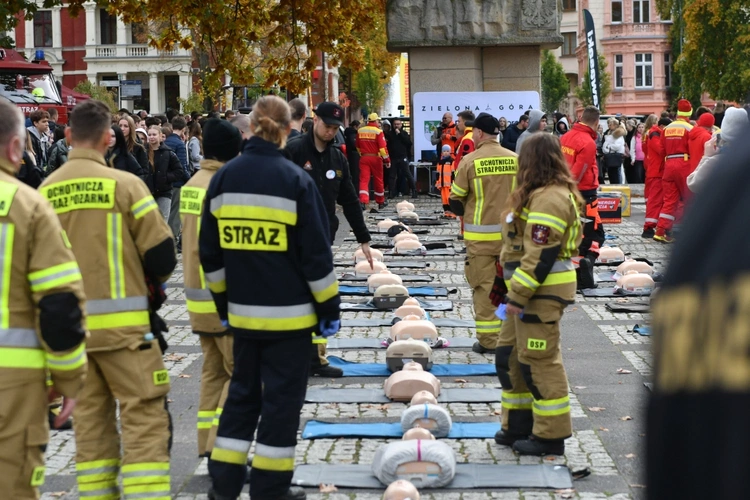 Niecodzienna lekcja pierwszej pomocy na ulicach Zielonej Góry