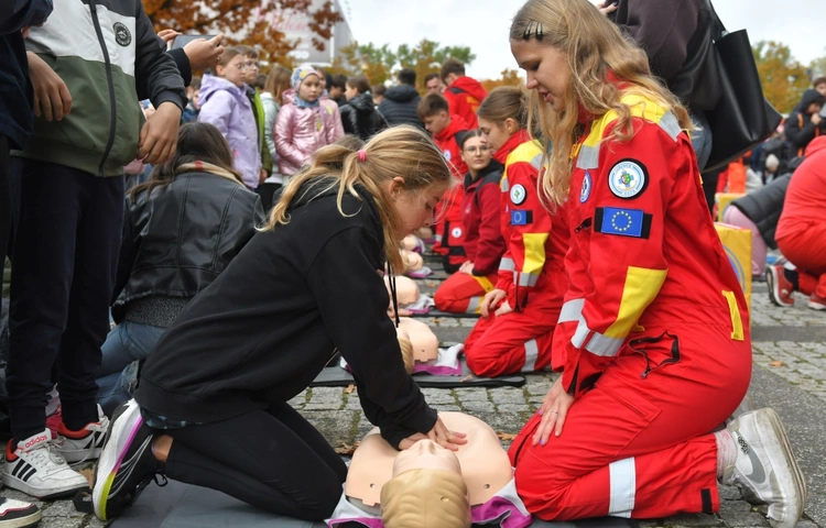 Niecodzienna lekcja pierwszej pomocy na ulicach Zielonej Góry