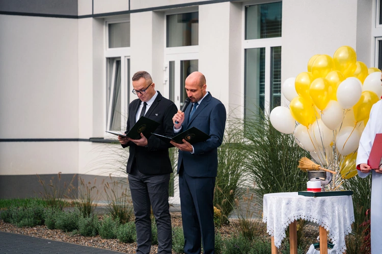 Nowa szkoła w Gródku k. Grybowa