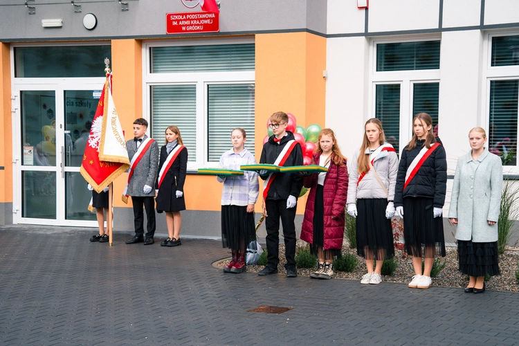 Nowa szkoła w Gródku k. Grybowa