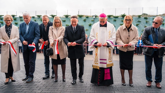 Nowa szkoła w Gródku k. Grybowa