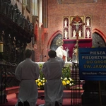 Trzebnica 2025. Piesza Pielgrzymka Wrocławska do Grobu św. Jadwigi - wyjście