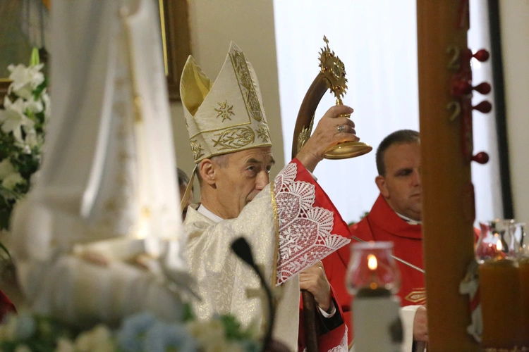 Święto patrona w Łękawce