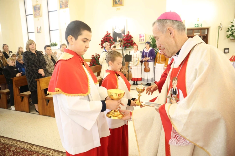 Święto patrona w Łękawce