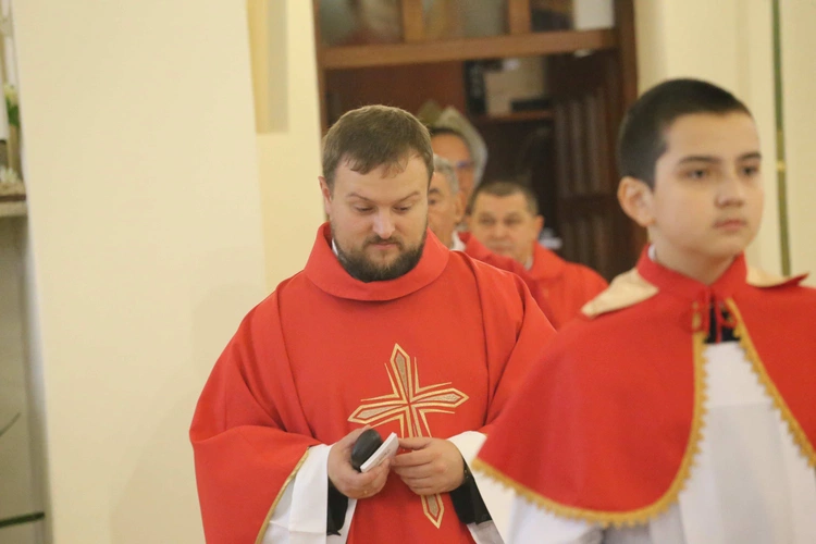Święto patrona w Łękawce