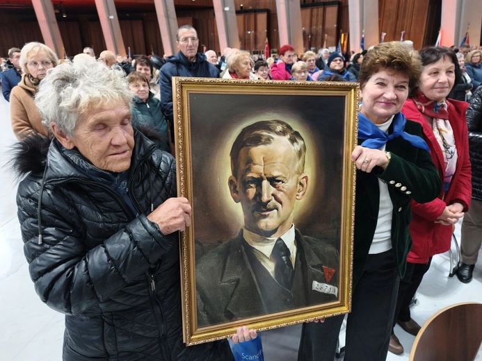 Członkowie Akcji Katolickiej w Świątyni Opatrzności Bożej