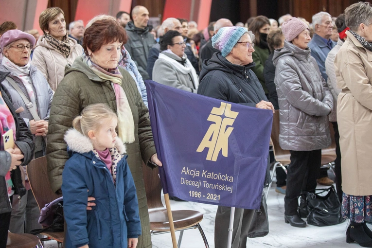 Członkowie Akcji Katolickiej w Świątyni Opatrzności Bożej