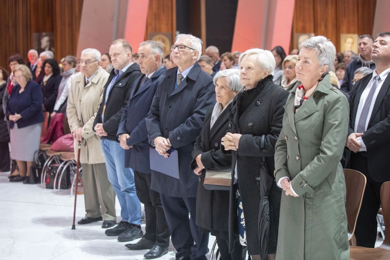 Członkowie Akcji Katolickiej w Świątyni Opatrzności Bożej