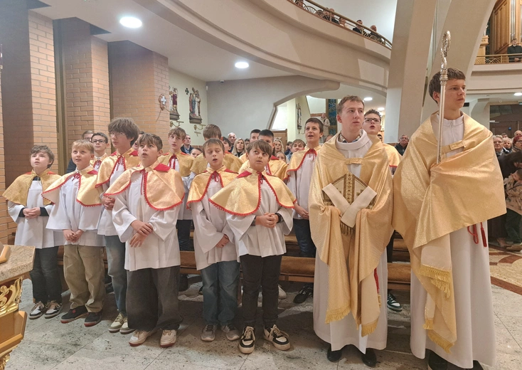 Poświęcenie organów kościele św. Jana Pawła II w Nowym Sączu