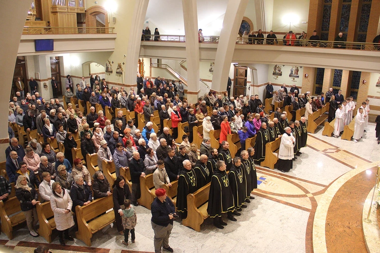 Poświęcenie organów kościele św. Jana Pawła II w Nowym Sączu