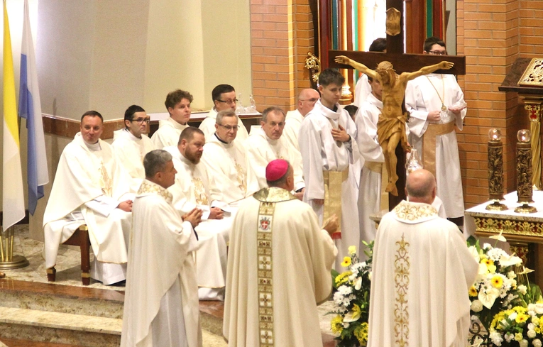 Poświęcenie organów kościele św. Jana Pawła II w Nowym Sączu