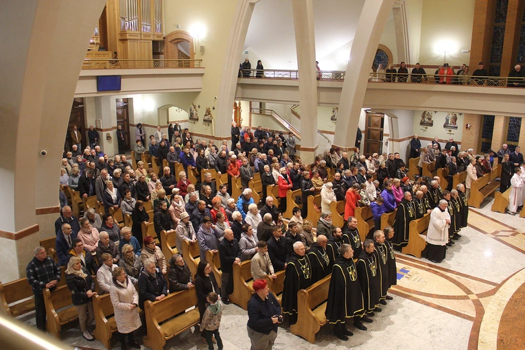 Poświęcenie organów kościele św. Jana Pawła II w Nowym Sączu