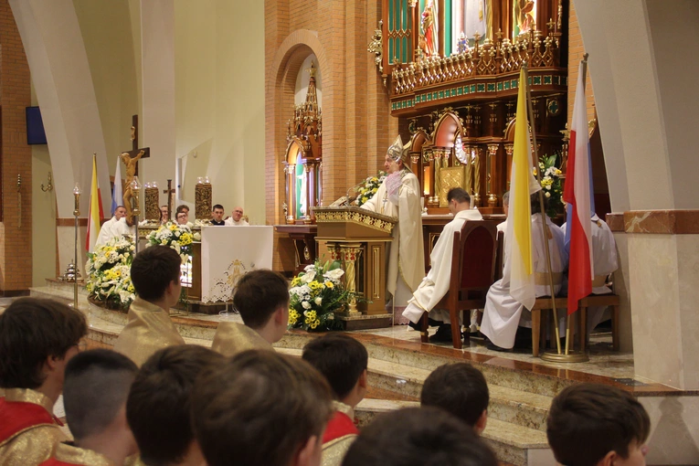 Poświęcenie organów kościele św. Jana Pawła II w Nowym Sączu