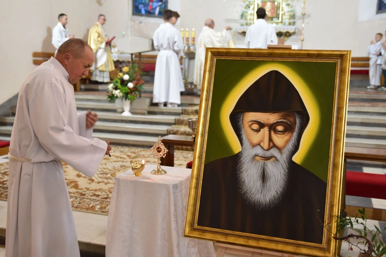 Św. Szarbel w Smęgorzowie
