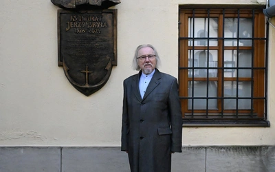 Tablica pamiątkowa ks. Jerzego Bryły