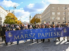 W Warszawie trzeci Narodowy Marsz Papieski