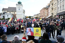 Podczas Masrzy papieskiego w Warszawie