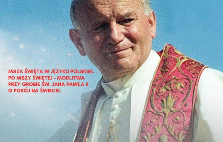 Watykan. Rzym oddaje hołd św. Janowi Pawłowi II - uroczysta Msza Święta ku czci Papieża Polaka 