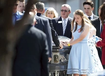 Zamordo- wanego Kendricka żegnali krewni, przyjaciele i tłumy szkolnych kolegów