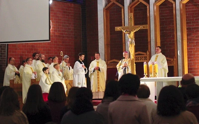 Dziękczynienie za dar szkoły. 