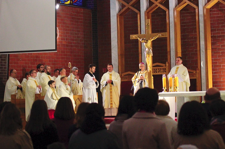 Dziękczynienie za dar szkoły. 