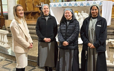 Gośćmi spotkania były siostry Christine, Michelle i Paula ze wspólnoty Disciples of the Lord Jesus Christ z Pittsburgha.