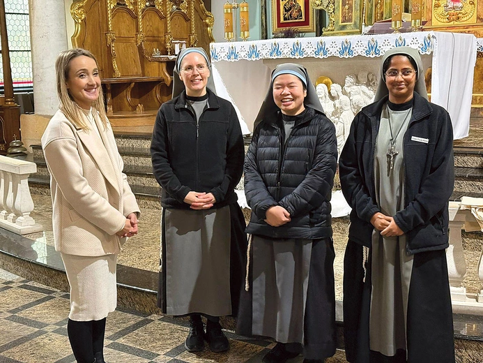 Gośćmi spotkania były siostry Christine, Michelle i Paula ze wspólnoty Disciples of the Lord Jesus Christ z Pittsburgha.