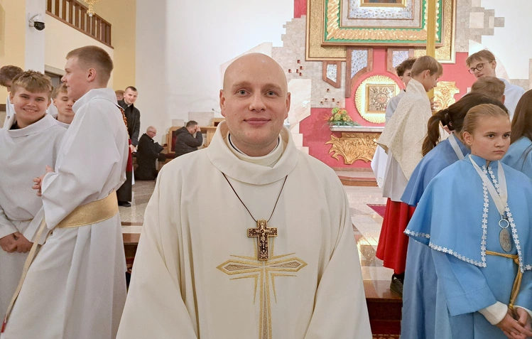 Posłanie misyjne ks. Michała Łukasika w Szymbarku