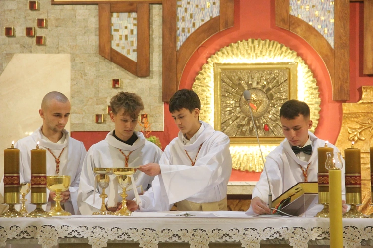 Posłanie misyjne ks. Michała Łukasika w Szymbarku