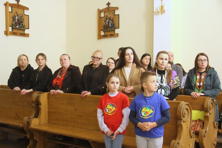 Posłanie misyjne ks. Michała Łukasika w Szymbarku
