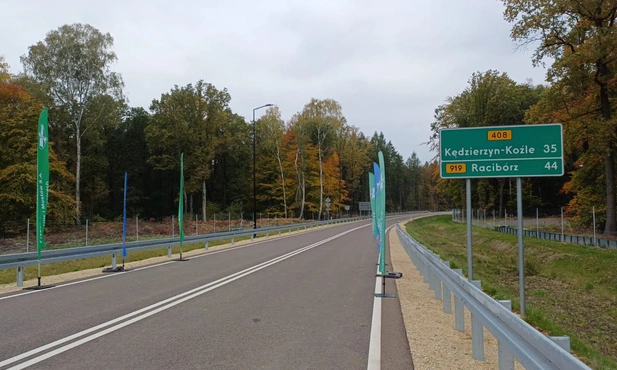 Sośnicowice. Nareszcie otwarto obwodnicę, która ma odciążyć ruch