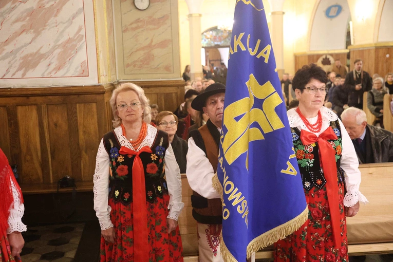 Tablica ks. Andrzeja Niwy w Łącku