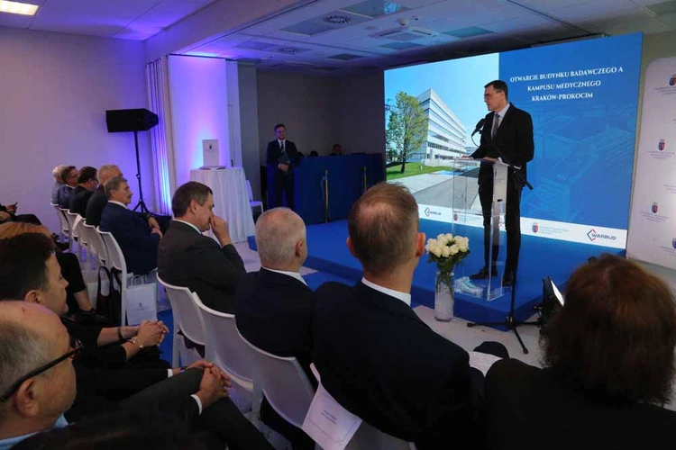 Nowoczesny budynek badawczy na Kampusie Medycznym UJ