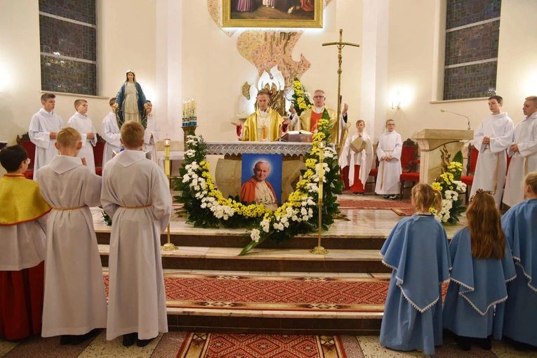 Św. Jan Paweł II w Kątach