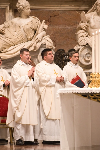Wspomnienie św. Jana Pawła II i w 47. rocznica inauguracji Jego pontyfikatu w Bazylice św. Piotra                              w Watykanie