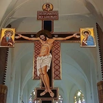 Nowy krzyż w głogowskiej kolegiacie