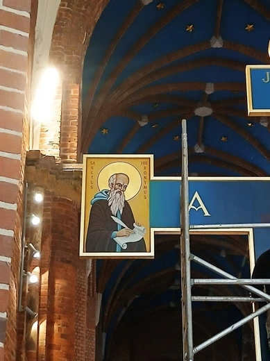 Nowy krzyż w głogowskiej kolegiacie