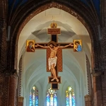 Nowy krzyż w głogowskiej kolegiacie